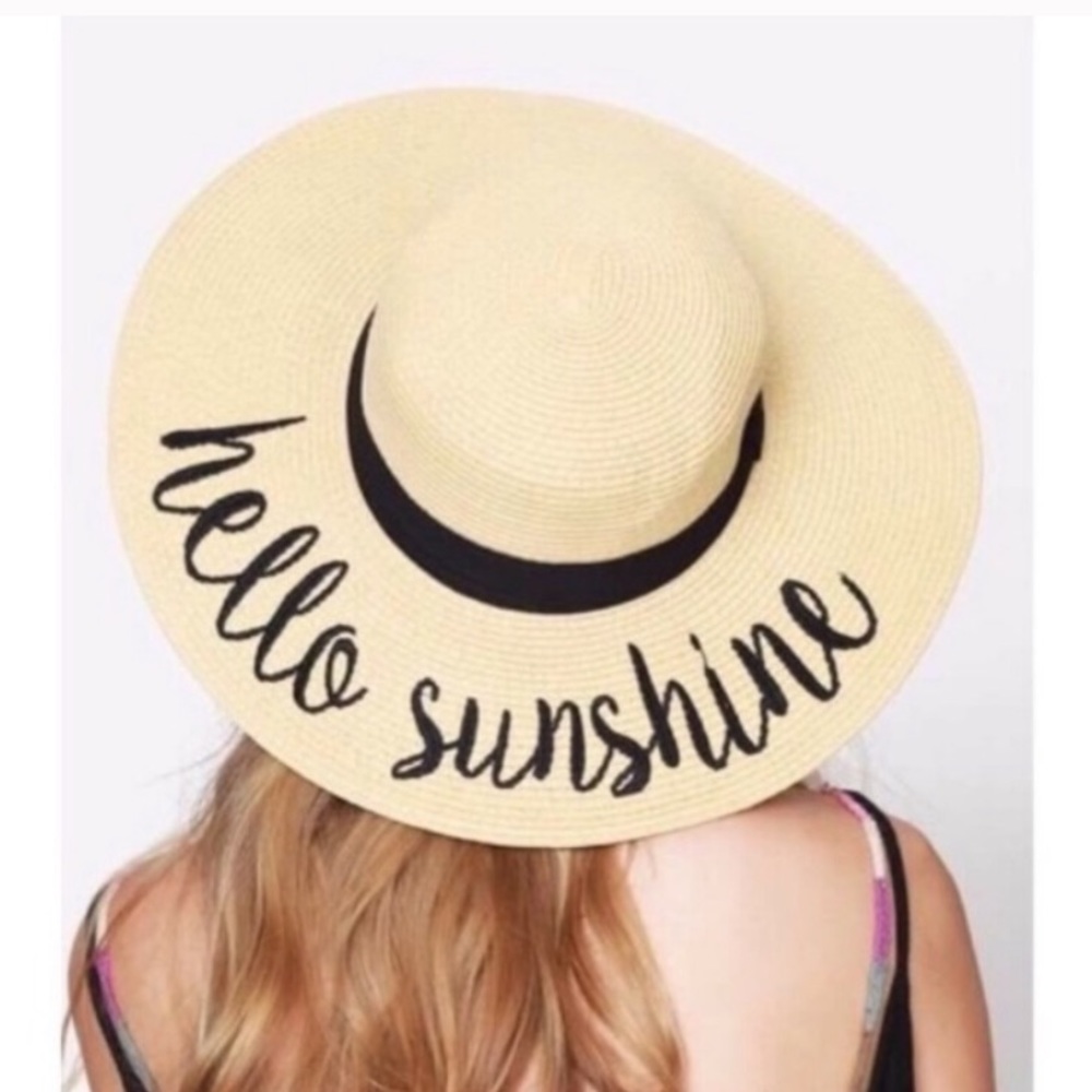 Boutique Hello Sunshine Beach Hat